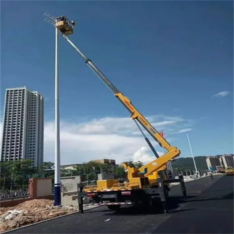 馆陶县维修路灯的曲臂升降车出租