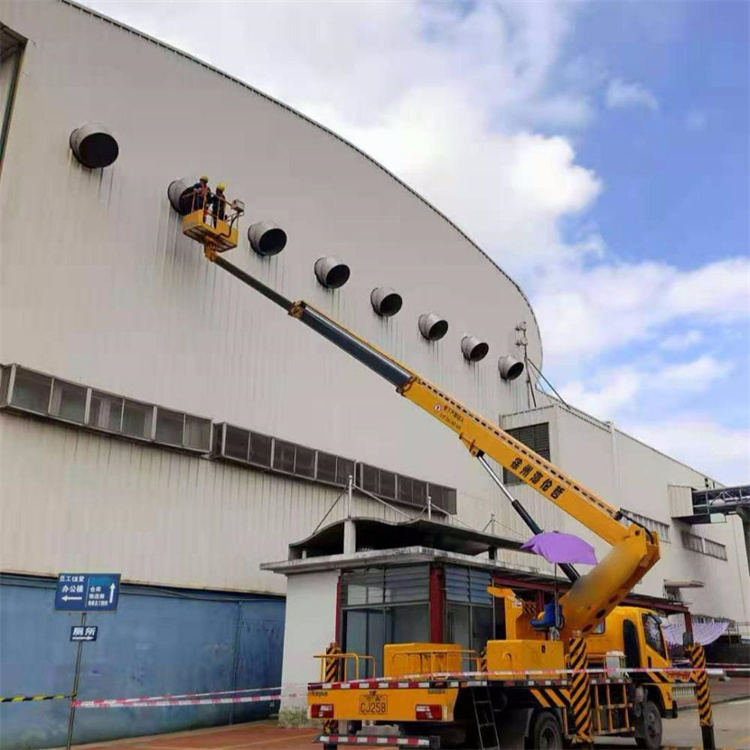 馆陶县高空作业车出租服务：专业广告牌安装解决方案